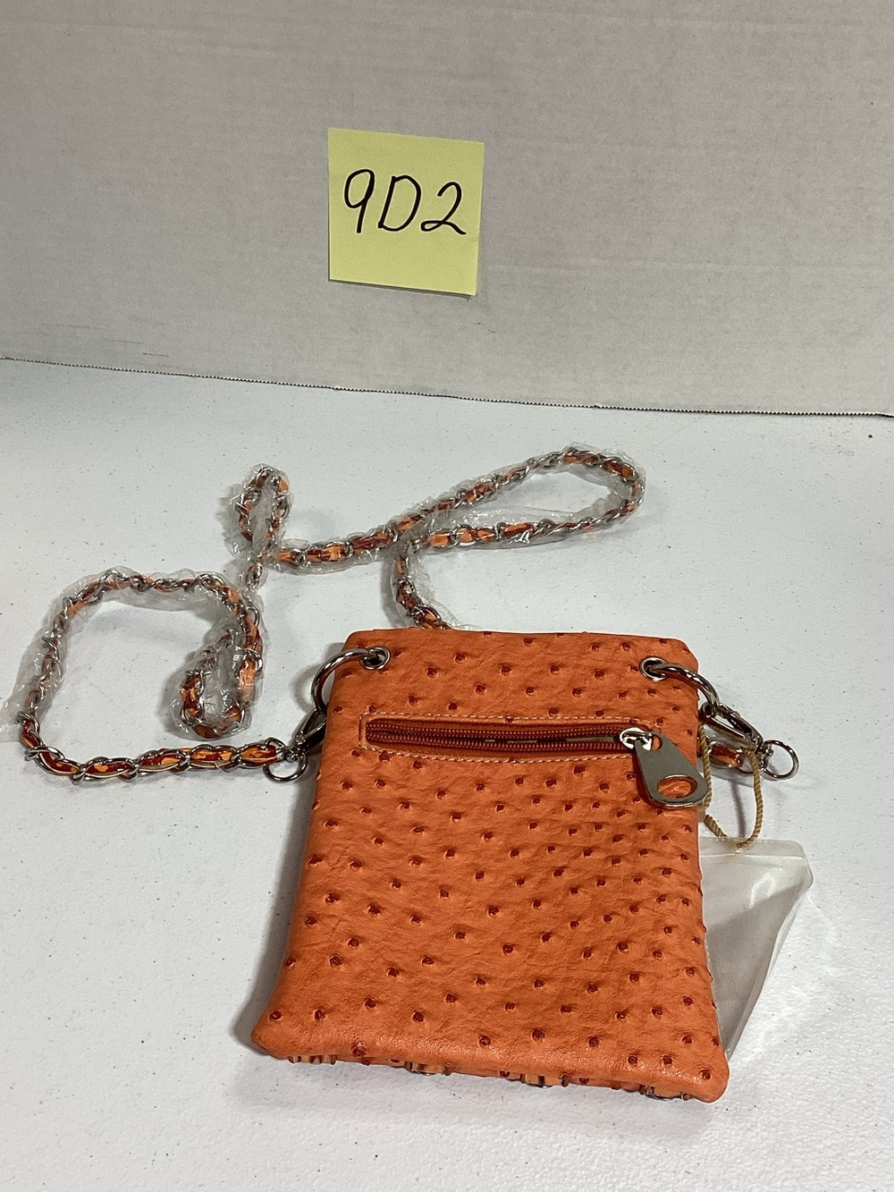 Orange Crossbody Phone Bag - Unbranded